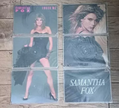 Samantha Fox – 2 X 7  LP Triple Record Picture Discs - Touch Me Samantha Fox • £44