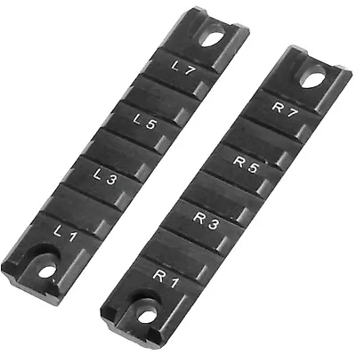 UTG G36 PICATINNY RAIL SET 2-PIECE SHORT #P501 Numbered Slots With Hardware • $14.99