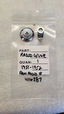 1951 - 1952 Packard Radio Lever And Spacer • $14