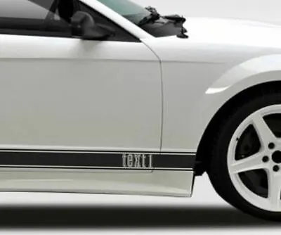 Rocker Stripe Fits: MACH 1 MUSTANG Graphic Decal On 3M Film • $47.89