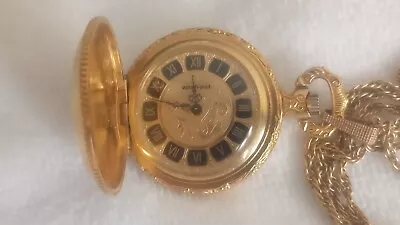 Swiss Made Waltham Vintage Wind Up Necklace Pendant Watch ~ Working! • $53.99