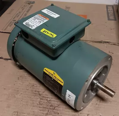 Baldor Vuhm3542 3/4 Hp Ac Motor 208-230/460 Vac 3Ø 1725 Rpm 56c Frame Tefc • $98.99