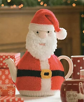 Knitting Patterns - Father Christmas Tea Cosy C115 • £2.15