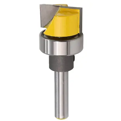 1/4 Inch Shank Flush Trim Hinge Mortising Template Router Bit With Ball Bearing  • $9.99