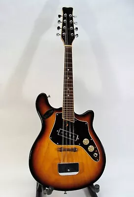 VINTAGE 60's-70's RARE WILSON/BRUNO/CONQUEROR ELECTRIC MANDOLIN W/ CASE GUITAR • $249.99