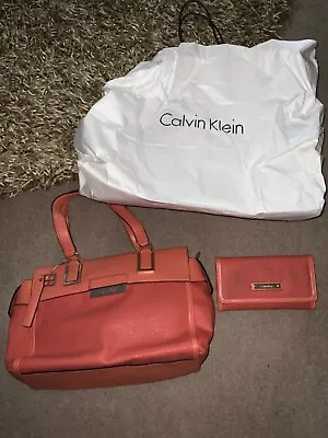 Calvin Klein Handbag BRAND NEW ORANGE • £15