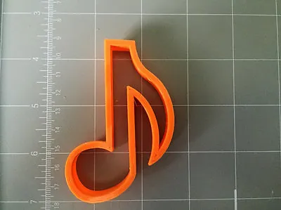 Music Note 1 Cookie Cutter - Choose Your Own Size • £6.06