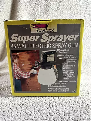 Earlex Super Sprayer 55 Watt Electric Spray Gun - Free UK Delivery • £25