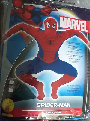 Marvel Spiderman Fancy Dress Costume 38-42  Chest Rubies Branded • £5