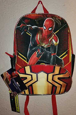 Marvel Studios Spider-Man No Way Home Kids 17  Backpack School Bag BRAND NEW • £20.77