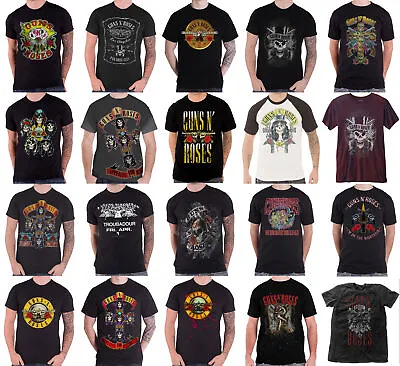 Official Guns N Roses T Shirt Appetite Bullet Not In This Lifetime Logo New Mens • £16.95