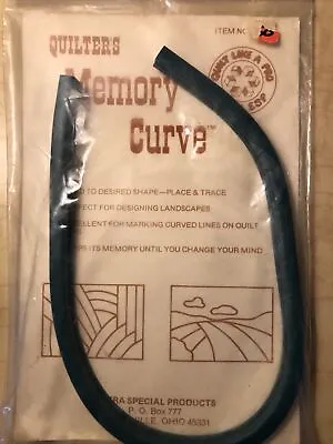 Quilters Memory Curve Landscape & Line Designs Bend To Desire Quilt Accessory • $4.70