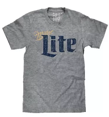 Miller Lite Distressed Logo T-Shirt • $24.99