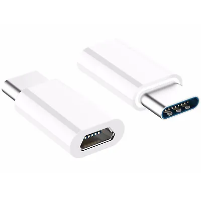 Micro USB Female To Type-C Male Adapter Converter Micro-B To USB-C OTG Connector • $1.99