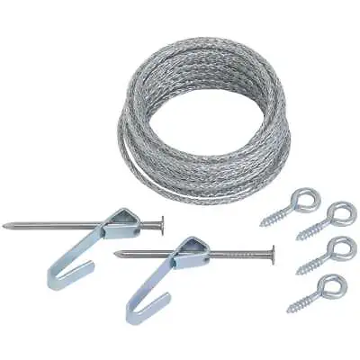 Hillman Anchor Wire Picture Mirror Cord Set 121128 Pack Of 10 HILLMAN ANCHOR • $43.03