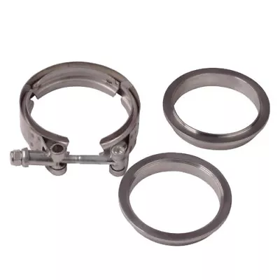 $18.47 • Buy 4 Inch 4  V Band Clamp 304 Stainless Steel For Flanges Exhaust Pipes Pipe