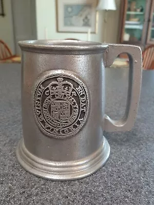 Vintage Wilton Armetale Pewter Virginia State Seal Mug Stein 4 3/4  • $12