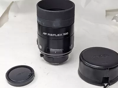 MINOLTA AF 500mm F8 Reflex For A Mount With ND • £63.99