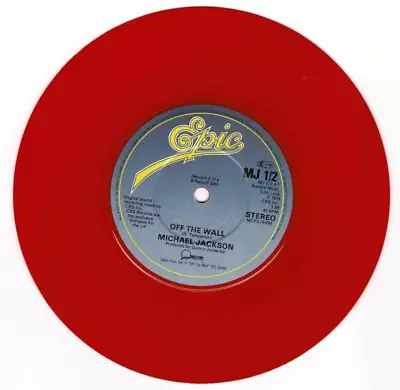 Michael Jackson Red 7  Vinyl - Off The Wall/working Day & Night • $9.95