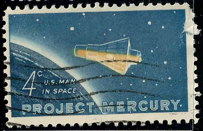 USA - 1962 - Project Mercury - 4¢ - #3056 • $0.99