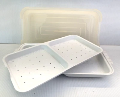 $14.95 • Buy Ronco Showtime Rotisserie 4000/5000 Steam Tray W/ Lid  And Base