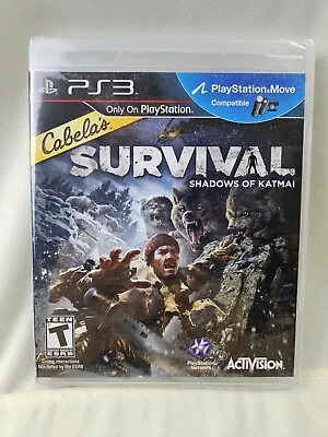 Cabelas Survival Shadows Of Katmai Sony PlayStation 3 CIB Complete SEALED PS3 • $7