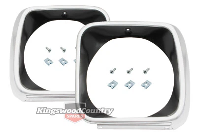 $213.30 • Buy Holden Torana LJ GTR XU1 Headlight Surround Rim Black PAIR NEW Headlamp