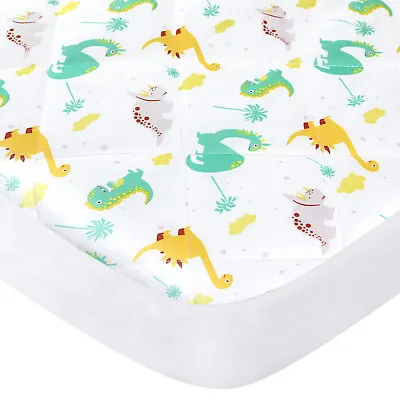 Pack N Play Mattress Pad Cover Printed Mini Crib Quilted Playpen Pad 39  × 27  • $16.99