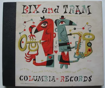 BIX & TRAM Beiderbecke  & Trumbauer 78 RPM COLUMBIA 4 Record Set ALBUM JIM FLORA • $29.98