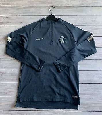 $69 • Buy Inter Milan Internazionale Football Drill Training Top Jacket Jersey Nike Size M