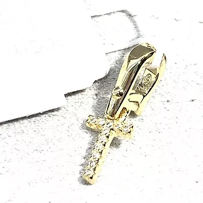 Michael Kors Custom Letter T CZ Charm Initial MK Gold Over Sterling Silver 1/4  • $19.95