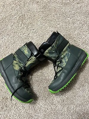 Moon Boot Military Style Camouflage Boots (Size: Men’s 9 ) • $95