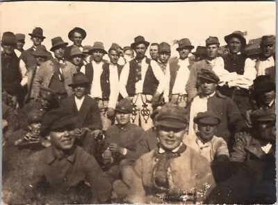 Antique C1910 Coal Miners Or Oil Drillers Industry RPPC Real Photo Postcard T24 • $19.99