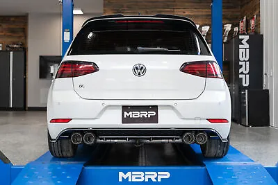$984.99 • Buy Mbrp 2015-2019 Vw Volkswagen Golf R Mk7 2.0t 3  Catback Exhaust System Cf Tips