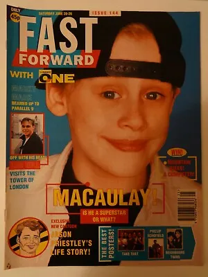 Fast Forward Magazine Issue 144 June 20-26 1992 Nick Berry Take That Poster  • £6.95