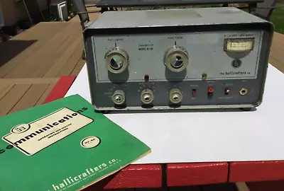 Vintage Hallicrafters Transmitter HT 40 With Original Manual With Schematics • $249