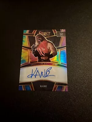 $99.99 • Buy 2023 Panini Select WWE Legends Kane Tie-Dye Prizm Auto #13/25 