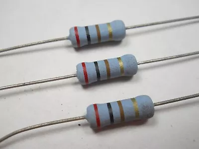 200 Ohm 2 Watt 5% Resistor (NOS New Old Stock)(QTY 10 Ea)D57 • $8