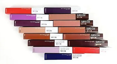 $8.95 • Buy Maybelline Super Stay Matte Ink Liquid Lipstick 17 Colors To Choose From