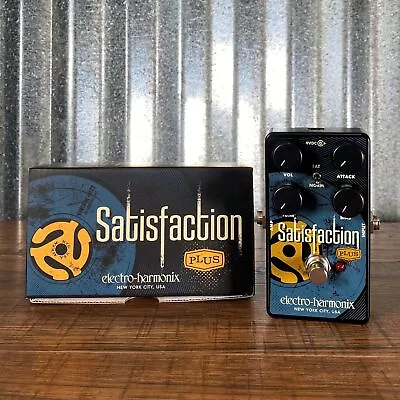 Electro-Harmonix EHX Satisfaction Plus Vintage Fuzz Guitar Effect Pedal • $99