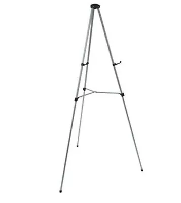 Five (5) Black Audiovisual 16102 Folding Tripod Display Marketing Easels 37 -70  • $59.99