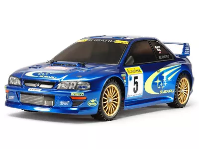 Tamiya 58631 Subaru Impreza TT-02 4WD RC Car DEAL BUNDLE With Radio Bat Chrgr • £196.49