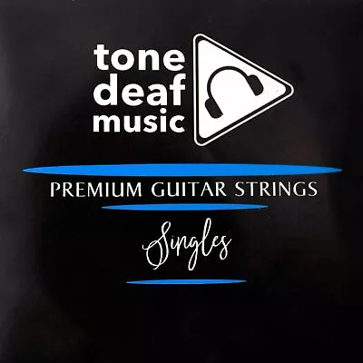 5x TOP E ELECTRIC GUITAR STRINGS 009 Gauge Single Individual Six Seven String • £4.50