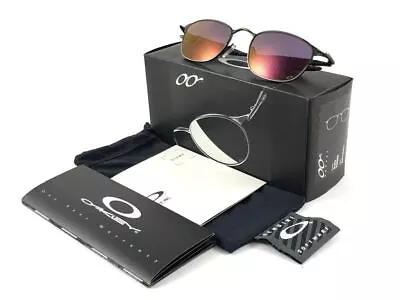  New Vintage Oakley 00 Square Grey Red Iridium 2001 Sunglasses • $319