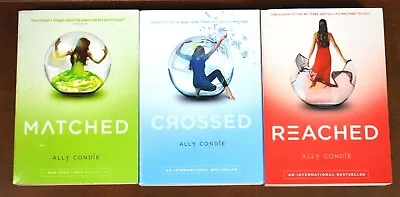 The Complete Matched Crossed Reached Trilogy By Ally Condie (all PB) L2 • $16.99