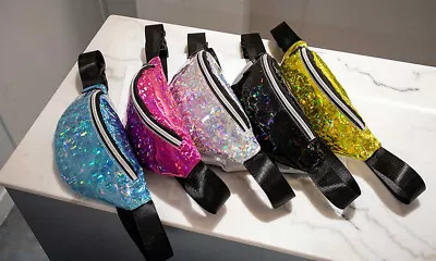 £4.99 • Buy Bag Waist Money Festival Bum Fanny Pack Belt Holiday Travel Pouch Wallet UK
