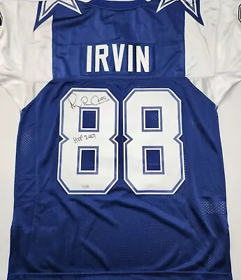 Michael Irvin Signed Auto 1995 M&N Authentic Throwback Cowboys Jersey Fanatics • $899.95