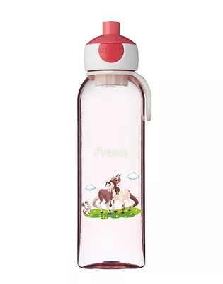 Water Bottle Mepal Campus With Name IN Rose Horses • £18.95