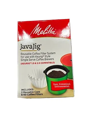 Melitta JavaJig Reusable Coffee Filter System For Keurig Style Brewers • $9.99