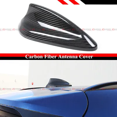 For Bmw X3 X4 X3m X4m X5 X6 X5m X6m X7 Carbon Fiber Shark Fin Antenna Cover Cap • $38.99